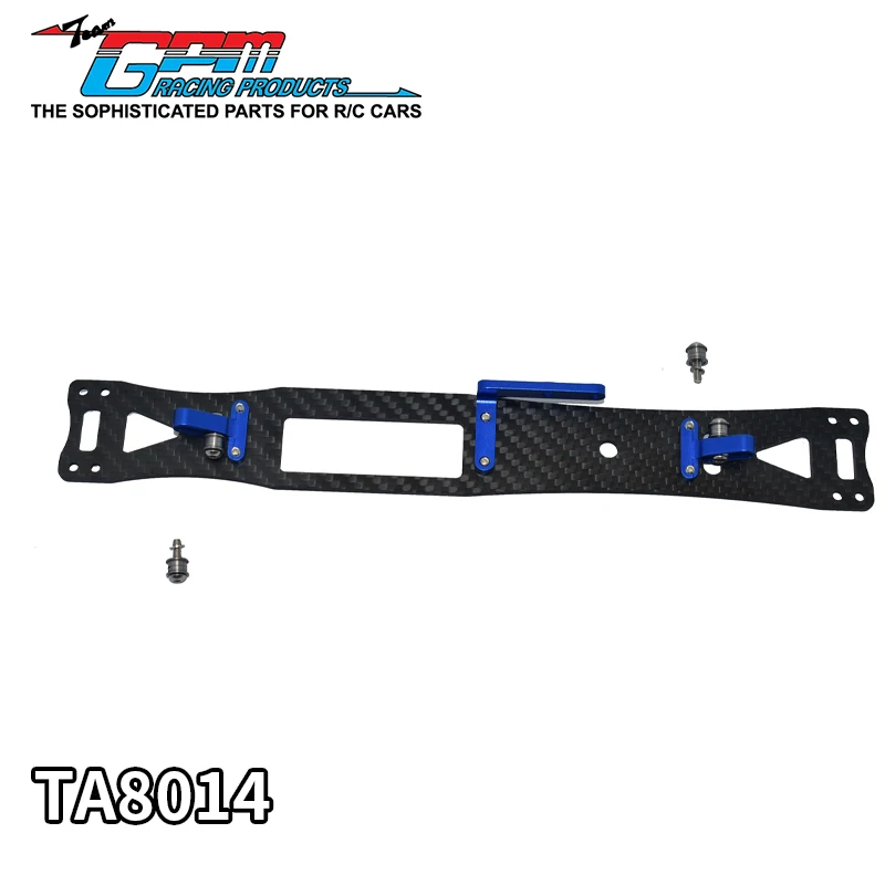 Front/Rear Upper Deck Plate Sub Chassis For TAMIYA TA08 PRO 1/10 SCALE RADIO 4WD
